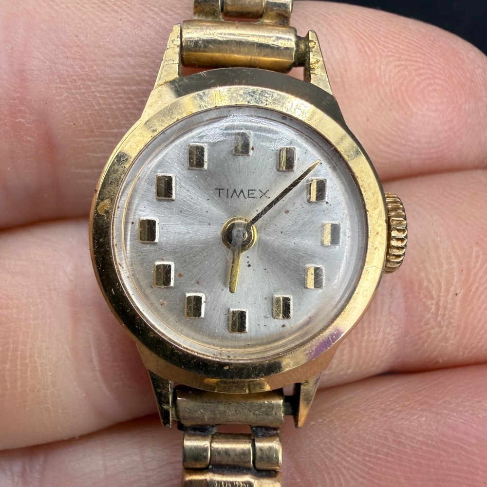 Vintage Timex‎ Gold Filled Untested Stretch Band 6.5"